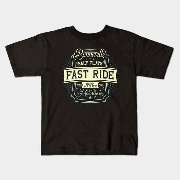 Fast Ride Kids T-Shirt by Carlosj1313